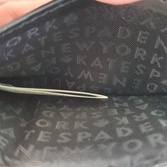 Kate Spade Black and Gold Wallet - Picture 4 of 4